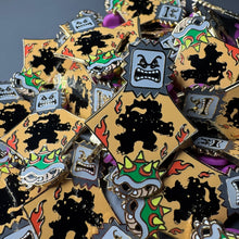 Load image into Gallery viewer, King Koopa Villain Hard Enamel Pin
