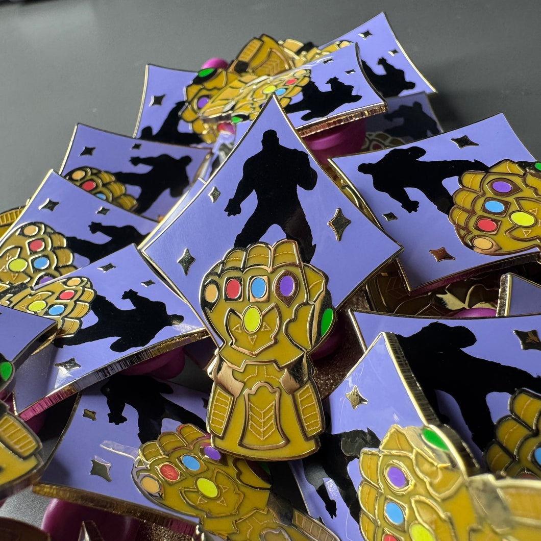 I Am Inevitable Villain Hard Enamel Pin