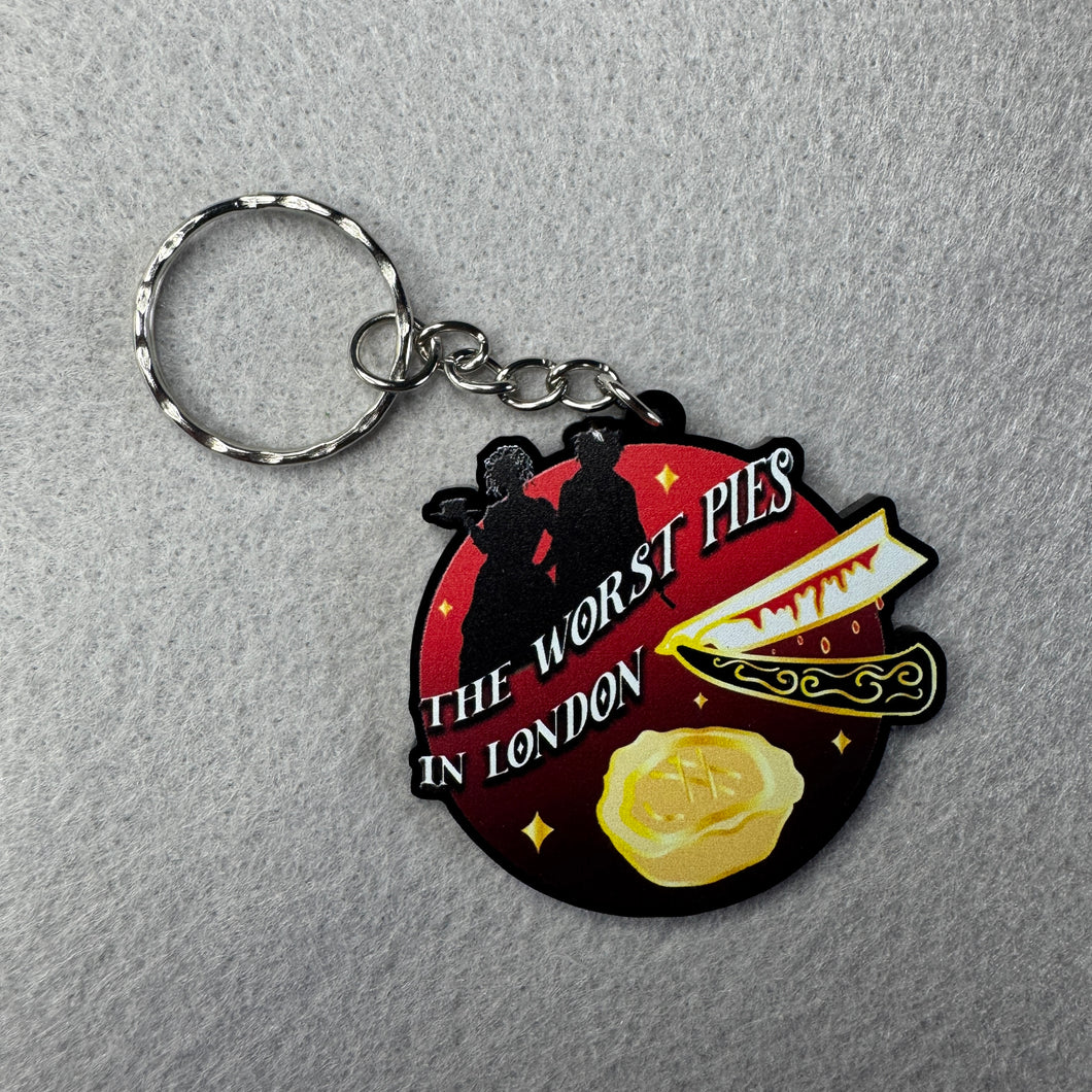 Fleet Street keyring