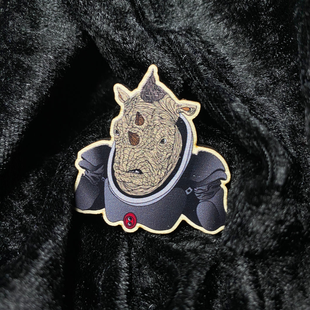 Judoon Wooden Pin