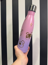 Load image into Gallery viewer, Lilac/Pink Bottle with Gold Animal Crossing
