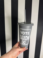 Load image into Gallery viewer, Grey Cup with White Vote Saxon
