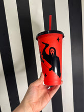 Load image into Gallery viewer, Red Cup with Black Scream
