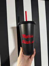 Load image into Gallery viewer, Black Cup with Red Chandler
