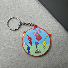 Load image into Gallery viewer, Pikmin keyring
