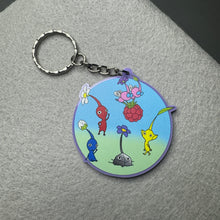 Load image into Gallery viewer, Pikmin keyring
