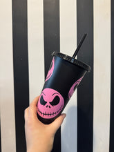 Load image into Gallery viewer, Black Cup with Pink Jack
