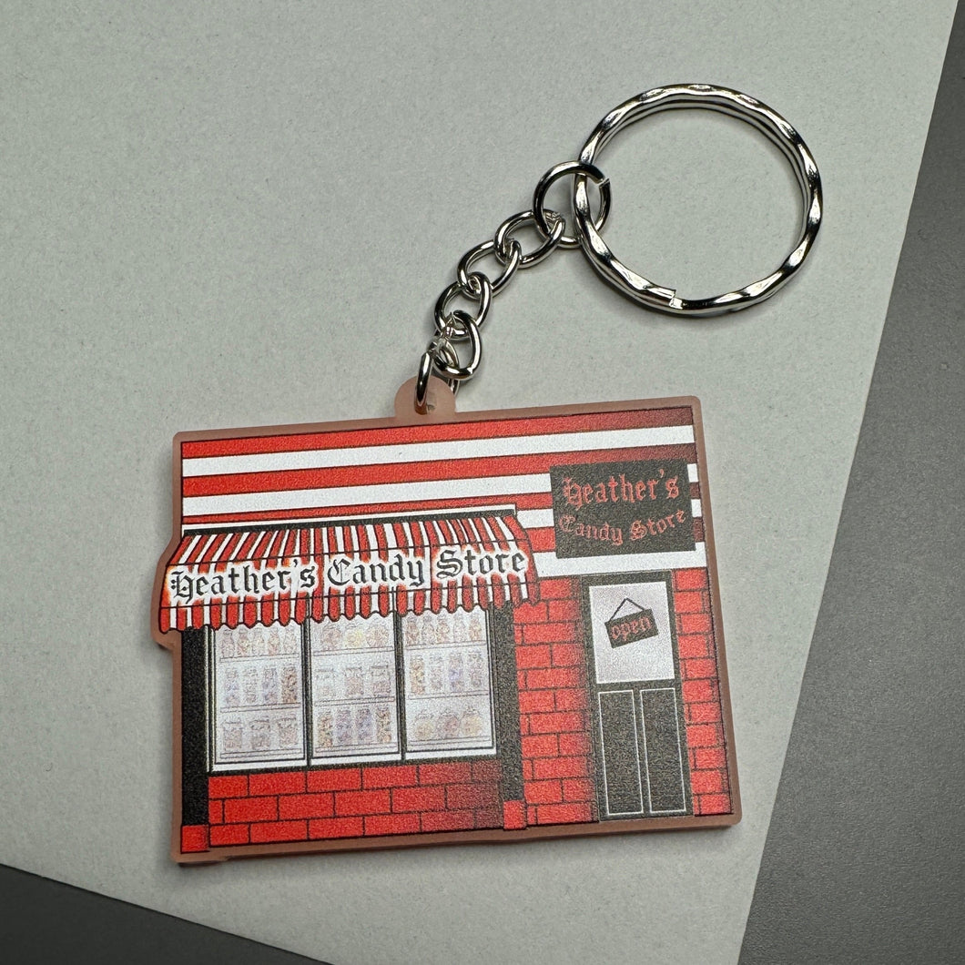Candy Store keyring