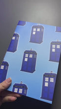 Load and play video in Gallery viewer, Police Box Reusable Sticker Book
