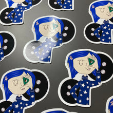 Load image into Gallery viewer, Twitchy Witchy Girl Glossy Sticker
