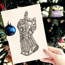 Load image into Gallery viewer, Infinity Glove Dot Work Art Print
