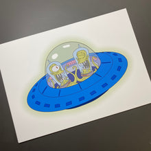 Load image into Gallery viewer, Space Aliens Print
