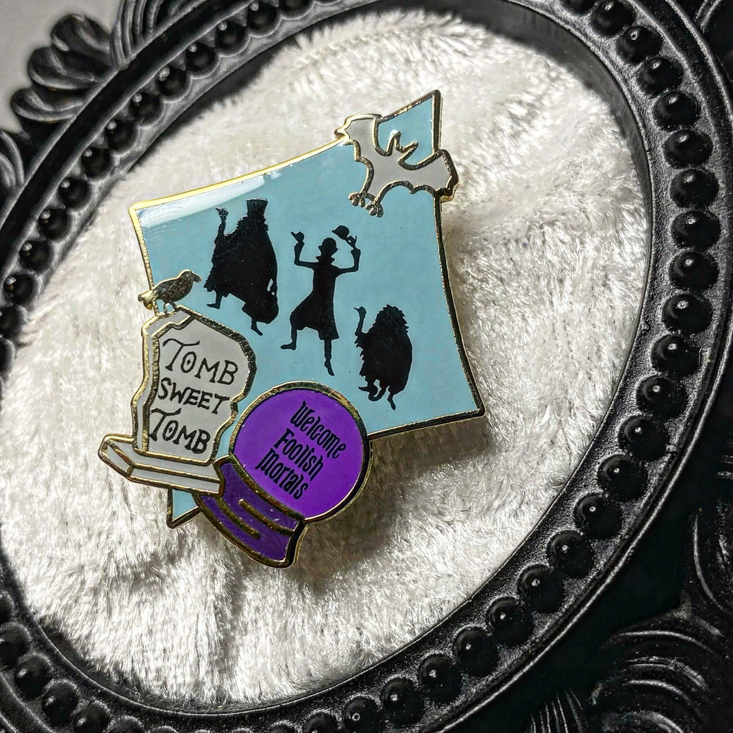 Ghosts Villains Hard Enamel Pin