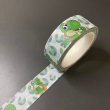 Load image into Gallery viewer, Green Dinosaur Washi Tape

