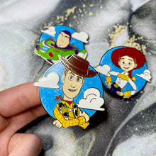 Load image into Gallery viewer, Cowboy Toy Hard Enamel Pin
