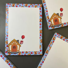 Load image into Gallery viewer, House and Balloon Notepad
