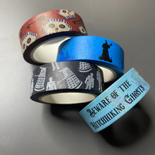Load image into Gallery viewer, Timey Wimey Villains Washi Tape
