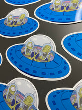 Load image into Gallery viewer, Kang and Kodos Glossy Sticker

