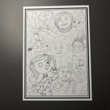 Load image into Gallery viewer, Buttons Family Art Print
