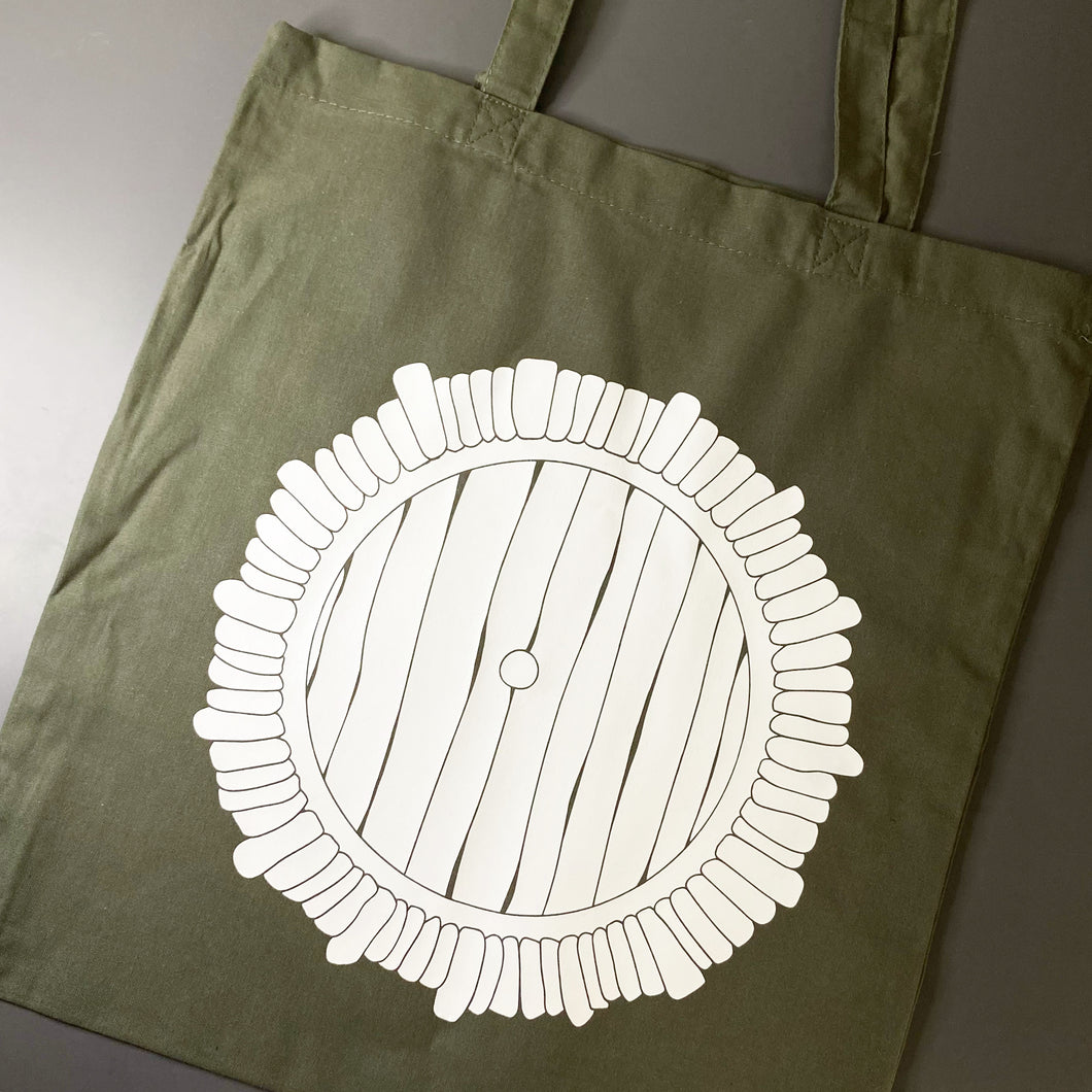 Door Tote Bag