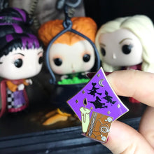 Load image into Gallery viewer, Witch Sisters Villains Hard Enamel Fantasy Pin
