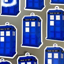 Load image into Gallery viewer, Police Box Glossy Sticker
