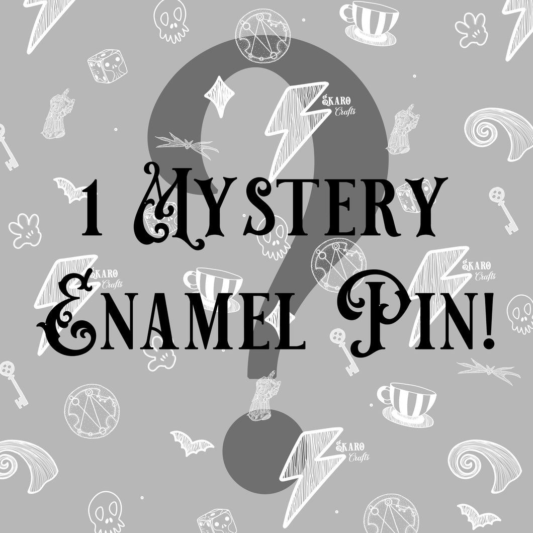 1 Mystery Enamel Pin